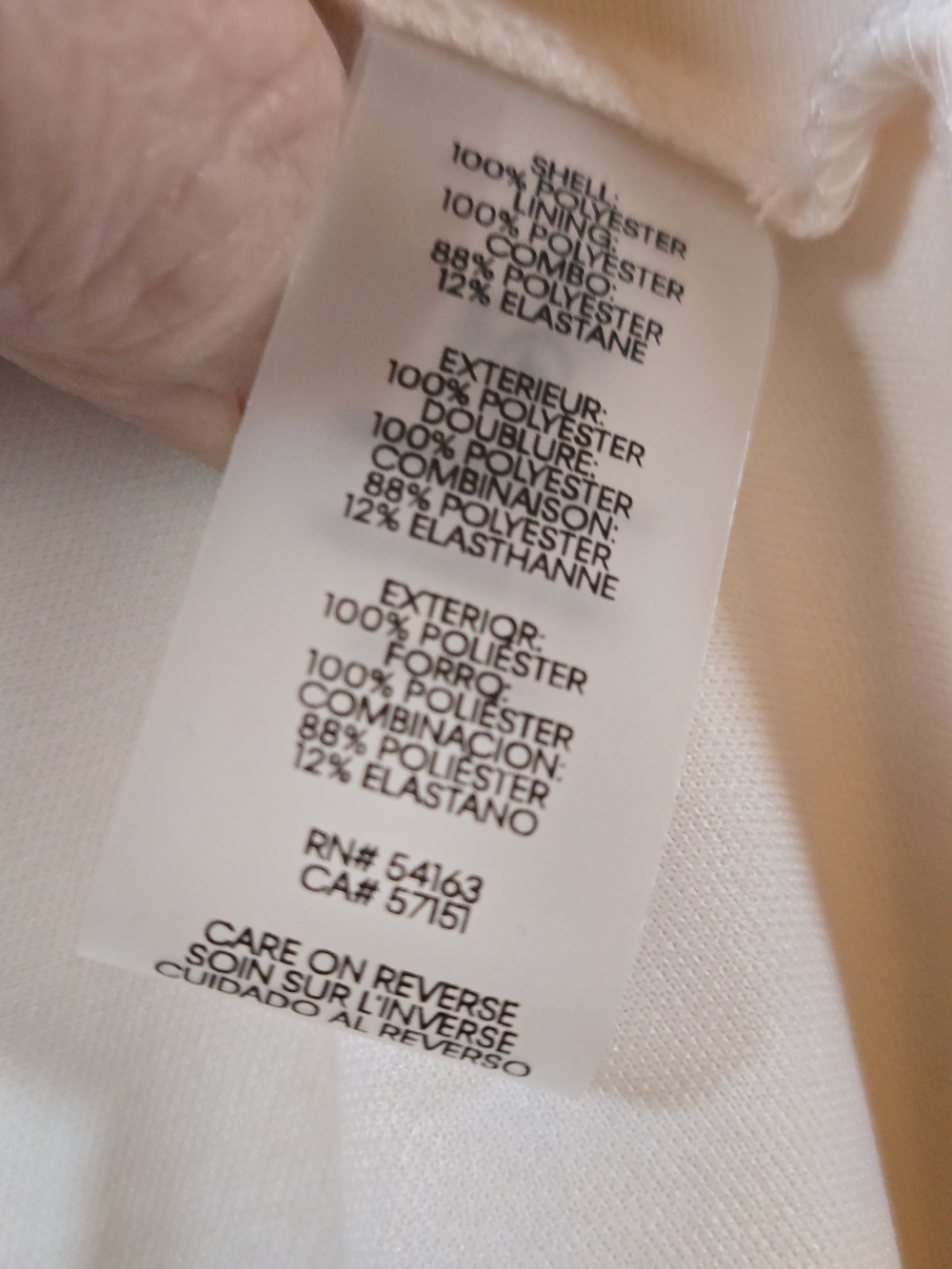 Calvin Klein Cream Maxi Dress with Blue Floral Print - Picture 6 of 15